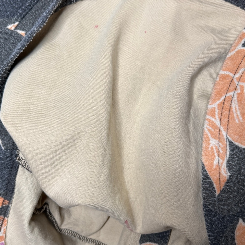 Free People Printed Ruby Jacket in Charcoal Combo, size XS - Picture 7 of 7